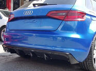 Audi A3 2012–2020 Takadiffuusori DPT V-2 (2012-2016, HB, kiiltävän musta) kuva 2