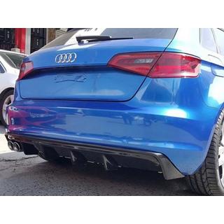 Takadiffuusori DPT V-2 (2012-2016, HB, kiiltävän musta) Audi A3 2012–2020 kuva 2