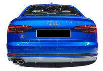 Audi A4 B9 2015–2024 Takadiffuusori DPT (2015-2019, kiiltävän musta) kuva 1