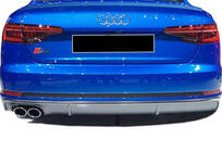Audi A4 B9 2015–2024 Takadiffuusori DPT (2015-2019, kiiltävän musta) kuva 2