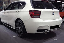 BMW 1-sarja F20/F21 2011–2019 Takadiffuusori DPT (kiiltävä musta) kuva 2