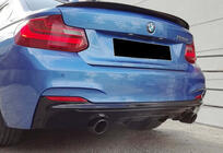BMW 2-sarja F22/F23 2014–2021 Takadiffuusori DPT (kiiltävä musta) kuva 5