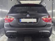 BMW 3-sarja E90/E91 2005–2011 Takat diffuusori DPT V-5 (E90 M-Sport, kiiltävän musta) kuva 1