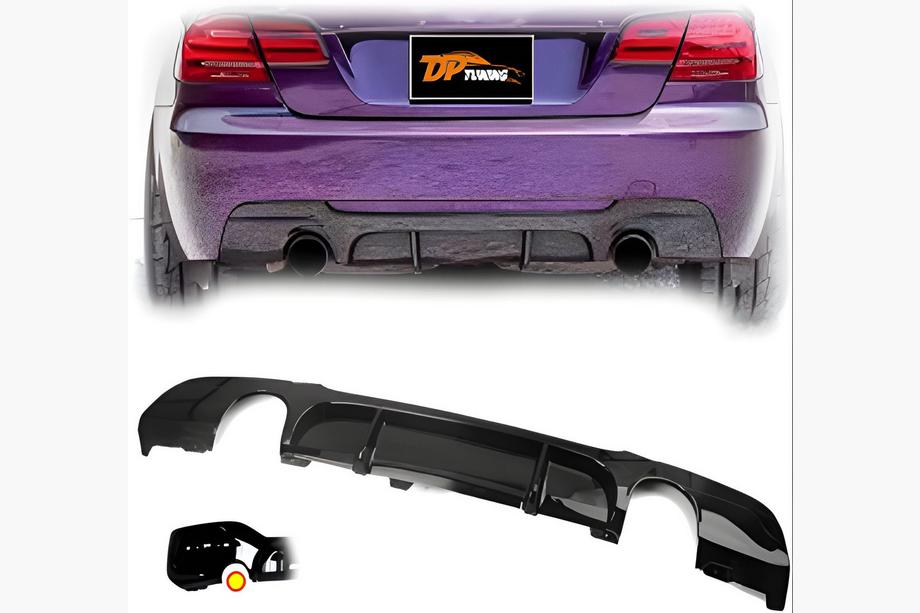 BMW 3-sarja E90/E91 2005–2011 Takadiffuusori DPT V-6 (E90 M-Sport, kiiltävä musta) Image