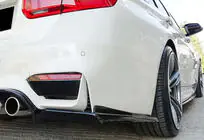 BMW 3-sarja F30/F31 2012–2019 Takadiffuusori DPT V-1 (M3:lle, kiiltävän musta) kuva 7