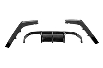 BMW 3-sarja F30/F31 2012–2019 Takaldiffuusori DPT V-2 (Vorstainer, kiiltävä musta) kuva 4