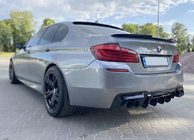 BMW 5-sarja F10/F11 2010–2016 Taka-diffuusori CS-Style DPT (M5:lle, kiiltävä musta, tyhjiömuovattu) kuva 1