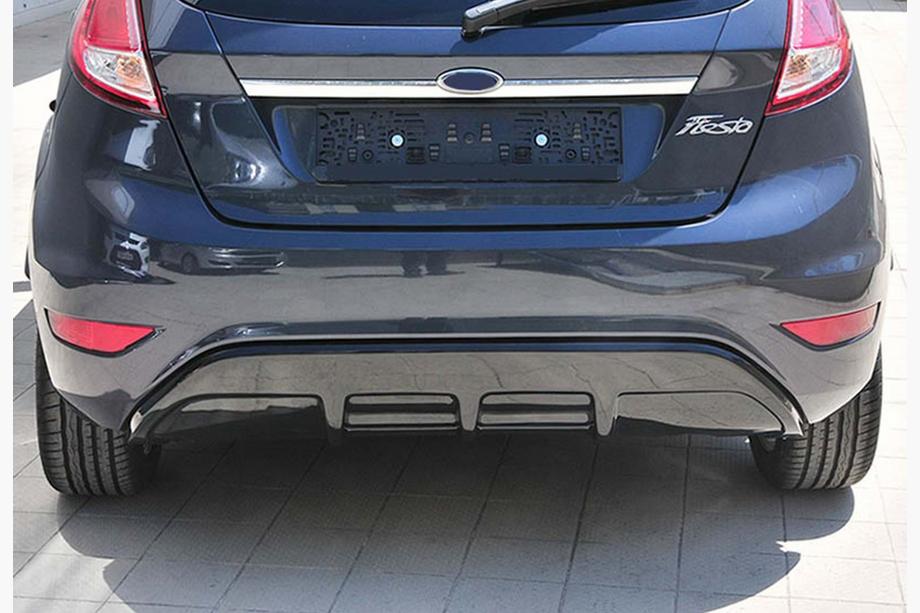 Ford Fiesta 2008–2017 Takadiffuusori DPT V-2 (HB, kiiltävän musta) Image