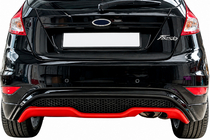 Ford Fiesta 2008–2017 Takadiffuusori DPT V-3 (HB, mattamusta) kuva 4