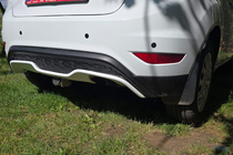 Ford Fiesta 2008–2017 Takadiffuusori DPT V-3 (HB, mattamusta) kuva 5