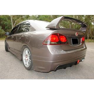 Takadiffuusori DPT V-2 (kiiltävä musta) Honda Civic Sedan VIII 2006–2011 kuva 3