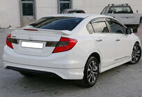 Honda Civic Sedan IX 2011–2016 Takadiffuusori DPT (maalattava) kuva 2