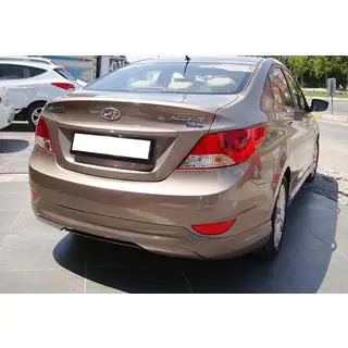 Takadiffuusori DPT (kiiltävä musta) Hyundai Accent 2011–2017 kuva 3