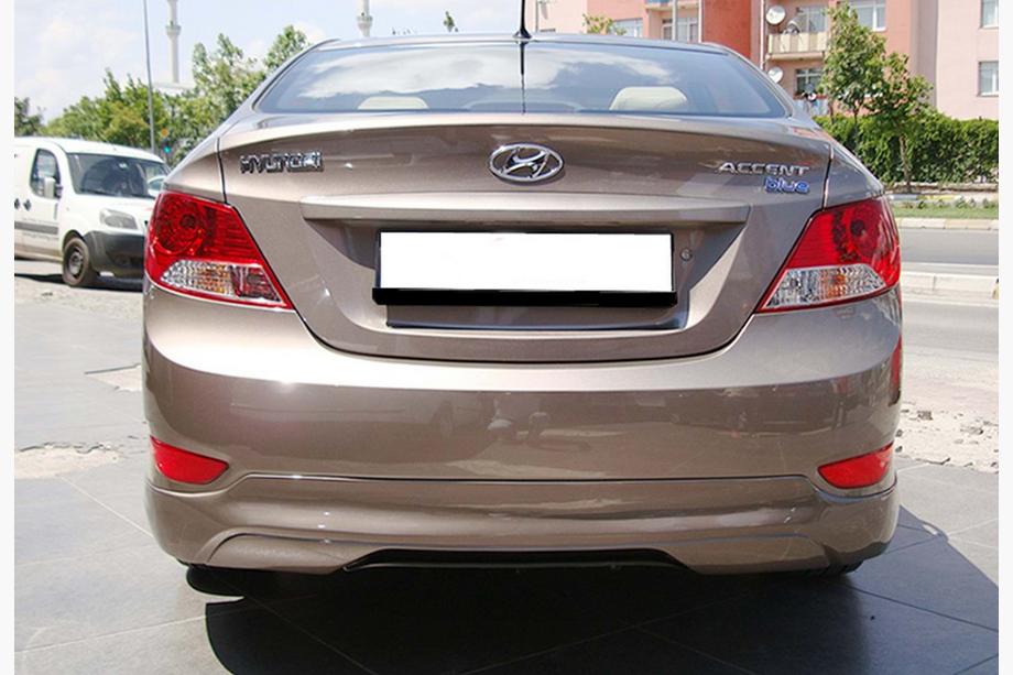 Hyundai Accent 2011–2017 Takadiffuusori DPT (kiiltävä musta) Image