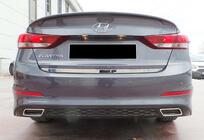 Hyundai Elantra (AD) 2015–2020 Takadiffuusori DPT V-1 (kiiltävä musta) kuva 3