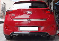 Hyundai I-30 2012–2017 Takadiffuusori DPT V-1 (kiiltävä musta) kuva 1
