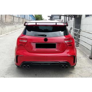 DPT-takadiffuusori (2012-2015, Brabus, kiiltävän musta) Mercedes A-sarja W176 2012–2018 kuva 3