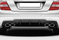 Mercedes C-sarja W204 2007–2015 Takadiffuusori DPT (2011-2014, AMG SD, kiiltävän musta) kuva 1