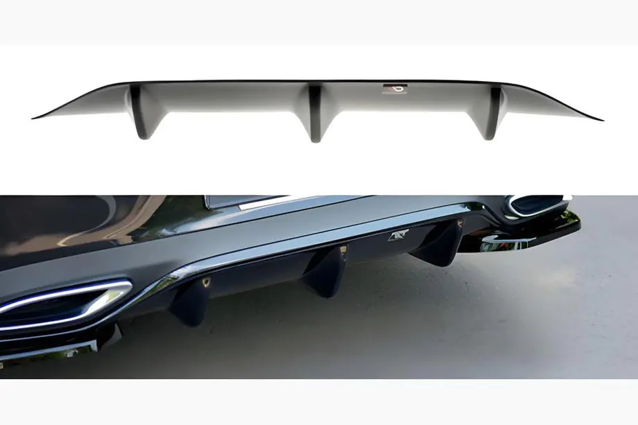 Mercedes E-class W213 2016–2023 Takadiffuusori DPT (kiiltävä musta) Image