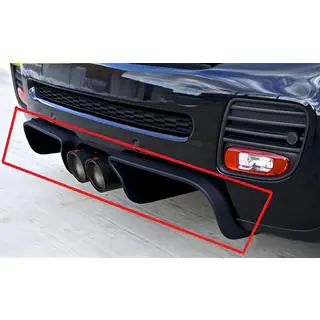Takadiffuusori DPT R56 (kiiltävä musta) Mini Clubman R55/R56 2007–2014