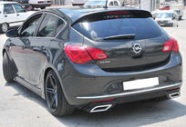 Opel Astra J 2009–2015 Taka diffuusori DPT V1 (2012-2015, HB, kiiltävä musta) kuva 2
