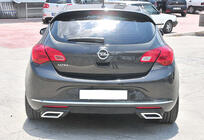 Opel Astra J 2009–2015 Taka diffuusori DPT V1 (2012-2015, HB, kiiltävä musta) kuva 7