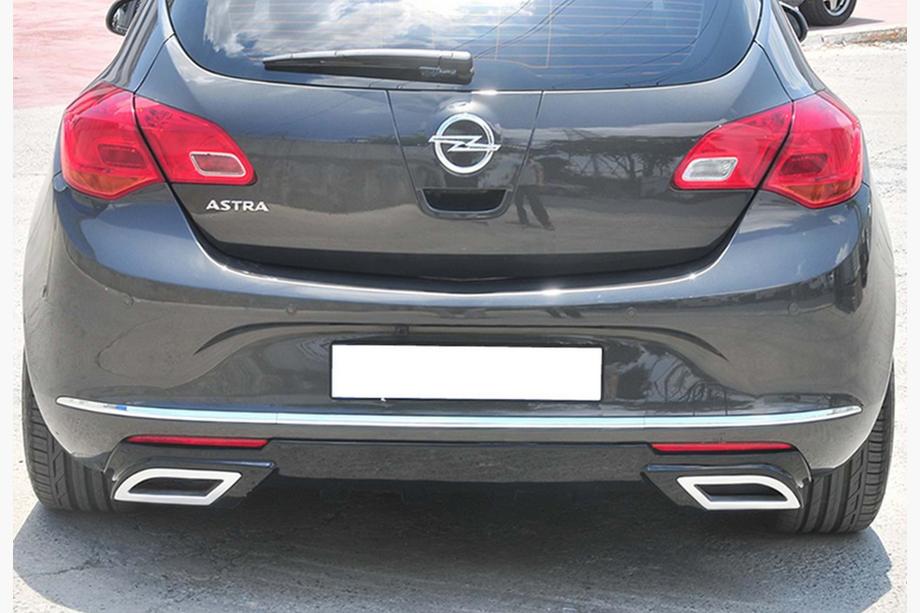 Opel Astra J 2009–2015 Taka diffuusori DPT V1 (2012-2015, HB, kiiltävä musta) Image