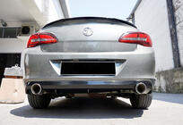 Opel Astra J 2009–2015 Takadiffuusori DPT V-1 (SD, kiiltävä musta) kuva 2