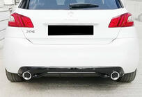 Peugeot 308 2014–2021 Takadiffuusori DPT (HB, kiiltävän musta) kuva 6
