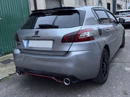Peugeot 308 2014–2021 Takadiffuusori DPT (HB, kiiltävän musta) kuva 2