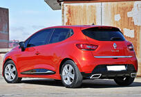 Renault Clio IV 2012–2019 Takadiffuusori DPT V-2 (kiiltävä musta) kuva 3