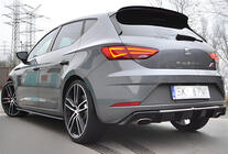 Seat Leon 2013–2020 Takadiffuusori DPT V-1 (2017-2020, kiiltävä musta) kuva 1