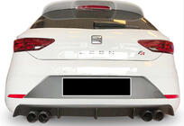 Seat Leon 2013–2020 Takadiffuusori DPT V-3 (2017-2020, kiiltävä musta) kuva 1