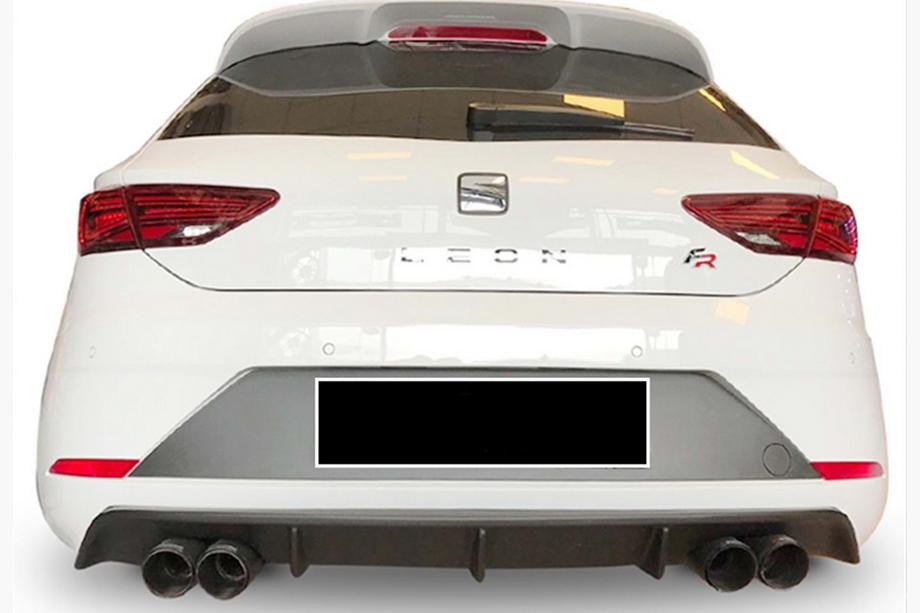 Seat Leon 2013–2020 Takadiffuusori DPT V-3 (2017-2020, kiiltävä musta) Image
