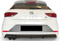 Seat Leon 2013–2020 Takadiffuusori DPT V-4 (2017-2020, kiiltävä musta) kuva 1