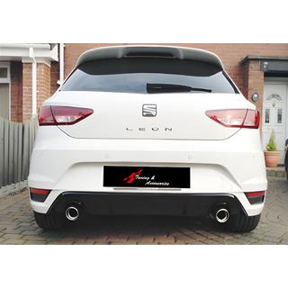 Takadiffuusori DPT V-1 (kiiltävä musta) Seat Leon 2013–2020
