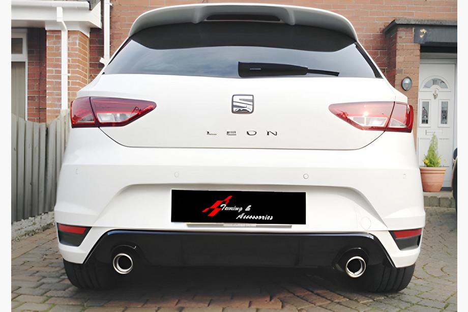 Seat Leon 2013–2020 Takadiffuusori DPT V-1 (kiiltävä musta) Image