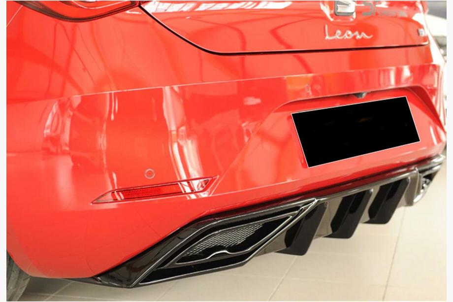 Seat Leon 2020– Takadiffuusori DPT V-2 (kiiltävä musta) Image