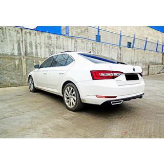 Takadiffuusori DPT V-2 (kiiltävä musta) Skoda Superb 2015–2024 kuva 2