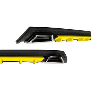 Yleismallinen takadiffuusori DPT V-10 (ABS) (keltainen + musta kiiltävä)