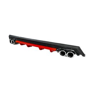 Yleismallinen takadiffuusori DPT V-13 (ABS) (punainen + musta kiiltävä) kuva 2