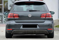 Volkswagen Golf 6 2008–2014 Takadiffuusori DPT V-3 (GTI, kiiltävän musta) kuva 1