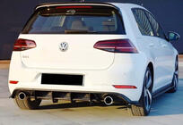 Volkswagen Golf 7/E-Golf 2012–2020 Takaldiffuusori DPT V-2 (GTI, 2017-2019, mattamusta) kuva 2