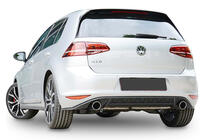Volkswagen Golf 7/E-Golf 2012–2020 Taka-diffuusori DPT V-2 (GTI, 2012-2017, kiiltävä musta) kuva 2