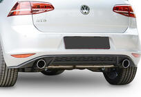 Volkswagen Golf 7/E-Golf 2012–2020 Taka-diffuusori DPT V-2 (GTI, 2012-2017, kiiltävä musta) kuva 1