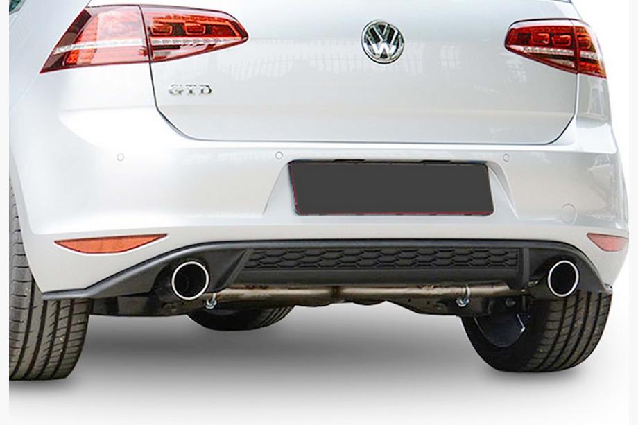 Volkswagen Golf 7/E-Golf 2012–2020 Taka-diffuusori DPT V-2 (GTI, 2012-2017, kiiltävä musta) Image