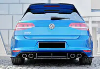 Volkswagen Golf 7/E-Golf 2012–2020 Takadiffuusori DPT V-4 (R / R-Line, 2012-2019, mattamusta) kuva 3