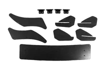Volkswagen Golf 7/E-Golf 2012–2020 Takadiffuusori DPT V-4 (R / R-Line, 2012-2019, mattamusta) kuva 5