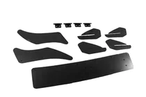 Volkswagen Golf 7/E-Golf 2012–2020 Takadiffuusori DPT V-4 (R / R-Line, 2012-2019, mattamusta) kuva 6