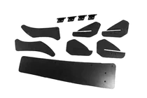Volkswagen Golf 7/E-Golf 2012–2020 Takadiffuusori DPT V-4 (R / R-Line, 2012-2019, mattamusta) kuva 7